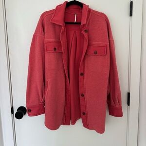 Free People Ruby Jacket in Pink